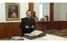  Padre Mariano Dell’Omo, paleografo e diplomatista, direttore dell’archivio dell’Abbazia e tra i massimi esperti del monachesimo
