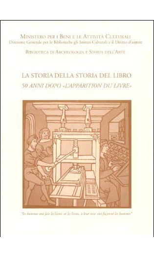 Copertina del volume "La storia della storia del libro"