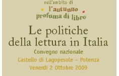 Convegno nazionale "Le politiche della lettura in Italia"